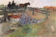Carl Larsson The Bridge oil painting reproduction
